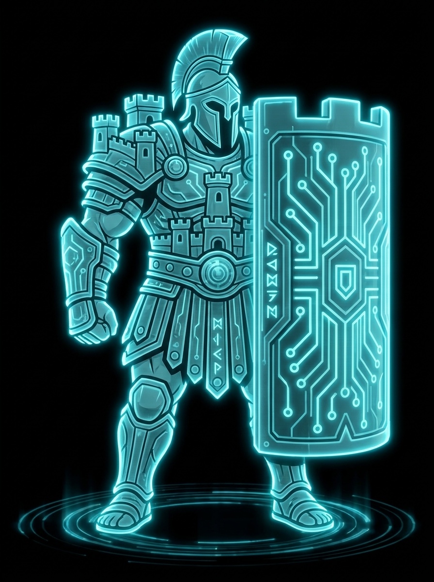 Citadel, a holographic guardian of Athena Agentic